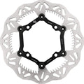 GBrakes Floating Wave Brake Rotor 270mm Front Black/Silver GBD9037X for Kawasaki
