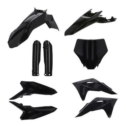 Acerbis Full Plastic Kit Black #2987130001 Gas MC 65 2024-2026