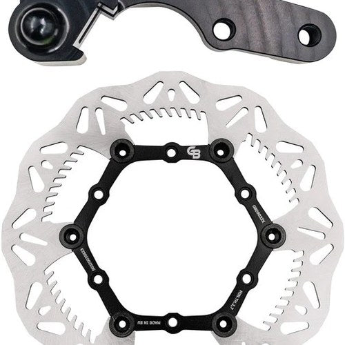 GBrakes Floating Wave Front Brake Rotor Kit GBDOS6