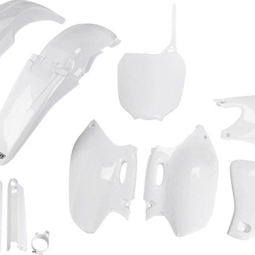 UFO Complete Plastics Kit White for Yamaha YZ250F 4-Stroke 2001-2002