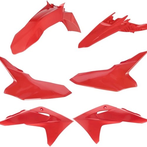Acerbis Plastics Kit Red #2987070004 Gas MC 50/MC-E 5
