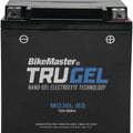 BikeMaster TruGel Battery #MG30L-BS Harley Davidson