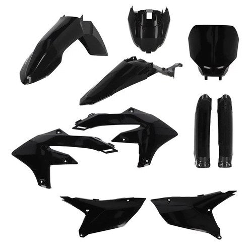 Acerbis Full Plastics Kit Black fits Yamaha YZ450F/YZ250F 4-Stroke/YZ450FX
