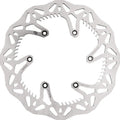 GBrakes Solid Wave Brake Rotor 260mm Front Silver Ducati Desmo450 MX 2025