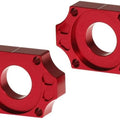 Rfx Axle Blocks Rear Red #FXAB 50200 99RD Gas EC 250/EC 250F