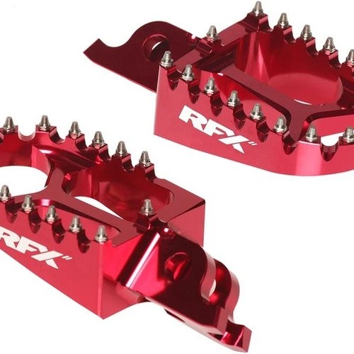 Rfx Pro Aluminum Footpegs Red #FXFR 50300 99RD Gas EC 250/MC 125/MC 250