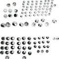 DS Standard Bolt Cover Kit Chrome Harley Davidson #144286