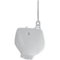 UFO Number Plate Front White YA02853046 for Yamaha YZ250 2-Stroke/YZ125/YZ400F