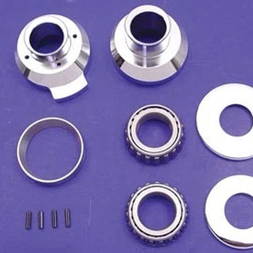 Raked Fork Neck Cup Kit Chrome for Harley-Davidson