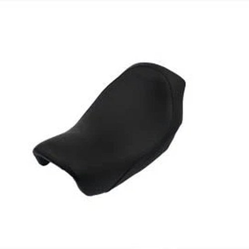 Fxd Low Profile Black Vinyl Solo Seat for Harley-Davidson