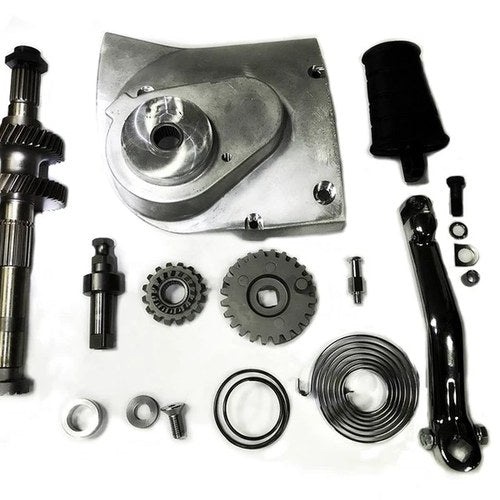 Kick Starter Conversion Kit Alloy Finish for Harley-Davidson