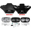 Inner Outer Fairing / 5.75'' Dual LED Headlight Fit For Harley 98-13 Road Glide