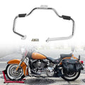 Mustache Engine Guard Bar Fit For Harley Fat Boy Flstf Softail Classic 00-17 15