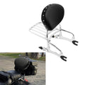 Backrest SissyBar Luggage Rack Fit For Indian Chief Dark Horse 16-18 Vintage 18