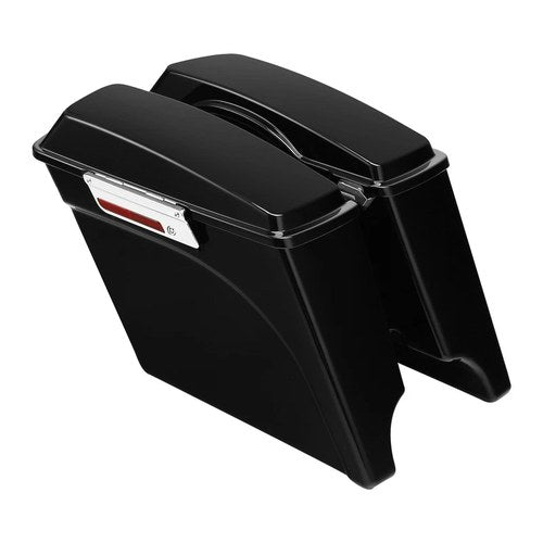 5" Hard Stretched Saddlebags Fit For Harley Street Electra Glide 1993-2013 2008