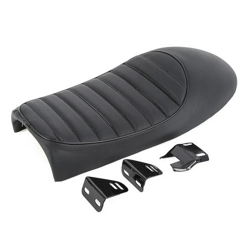Motorcycle Cafe Racer Seat Flat Brat & Hump Saddle Fit For Honda CB Yamaha XJ