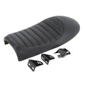 Motorcycle Cafe Racer Seat Flat Brat & Hump Saddle Fit For Honda CB Yamaha XJ