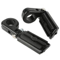 1.25" 32mm Engine Guard Crash Bar Foot Pegs / Mount Fit For Harley Touring Black