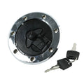 Fuel Gas Cap Cover Lock with Keys Fit For Kawasaki Ninja ZX-6R ZX-7R ZXR-250 400