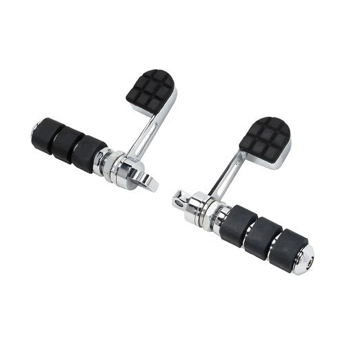 Anti Vibration Stirrup Heel Foot Rest FootPegs Fit For Harley Sportster Fxwg
