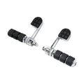 Anti Vibration Stirrup Heel Foot Rest FootPegs Fit For Harley Sportster Fxwg