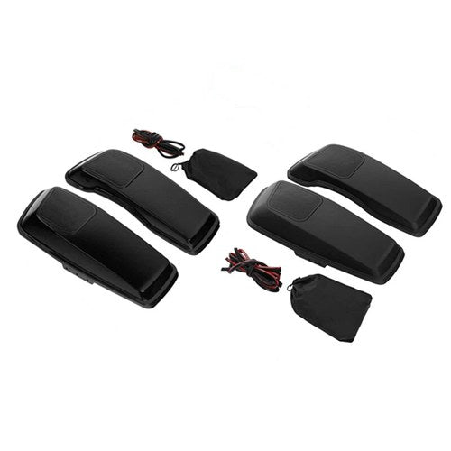 6x9" Saddlebag Dual Speaker Lids w/ Grill Fit For Harley Touring 2014-2024 2020