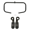 Highway Engine Guard Crash Bar w/ Footpeg Fit For Harley Road Glide King 09-24
