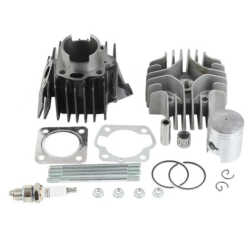 Cylinder Piston Kit Rings Gasket Pin Top End Set Fit For Suzuki JR50 78-06 50cc
