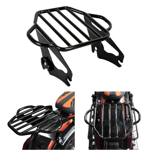 Detachable Two Up Luggage Rack Fit For Harley Touring Electra King Glide 09-2025