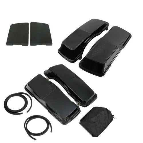 6x9" Saddlebag Speaker Lids Fit For Harley Touring Street Road Glide 1993-2013