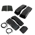 6x9" Saddlebag Speaker Lids Fit For Harley Touring Street Road Glide 1993-2013