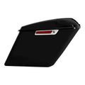 5" Extended Hard Saddlebag W/ Speaker Grill Fit For Harley Touring Cvo 2014-2024