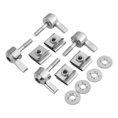 Saddlebag Lock Bolts & Nuts Kit Mounting Set Fit For Harley Street Glide 93-2025