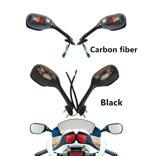 Rear View Mirror Turn Signal Fit For Suzuki GSXR600 750 11-25 GSXR1000 09-2016