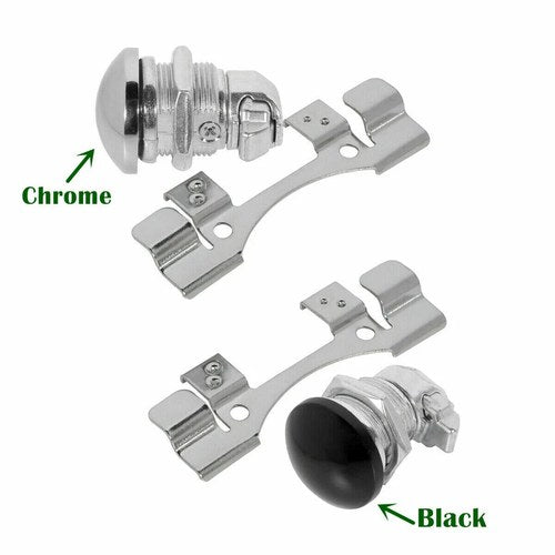 Fuel Door Push Button Gas Oil Cap Tank Fit For Harley Electra Road Glide 92-24
