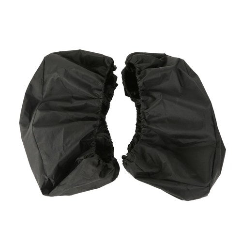 Black Waterproof Saddlebag Speaker Lid Covers Fit For Harley Touring Road Glide