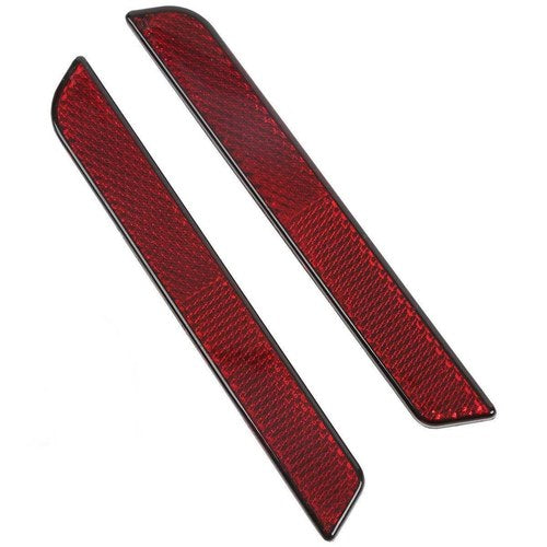 Saddlebag Latch Cover Red Reflector Fit For Harley Davidson Touring 1994-2013
