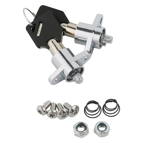Hard Saddle bag Locks Keys Fit For Harley Touring Street Glide Road King 14-24