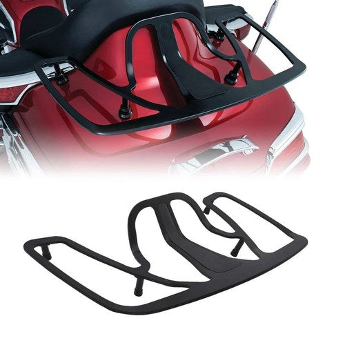 Black Trunk Luggage Rack Aluminum Fit For Honda Goldwing GL1800 2001-2017 2016