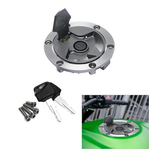 Fuel Gas Tank Locking Cap Fit For Kawasaki Ninja 300 13-17 Ninja 250R 08-14