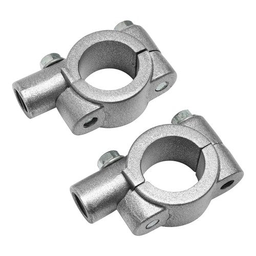 Universal Motorcycle Handle Bar Mirror Mount Holder Clamp Adaptor 7/8" 22mm