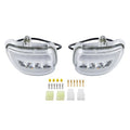 LED Turn Signals Light Clear Lens Fit For Honda Goldwing GL1800 01-17 F6B 13-17