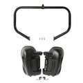 Engine Guard Crash Bar + Lower Vented Fairings Fit For Harley Street Glide 09-13