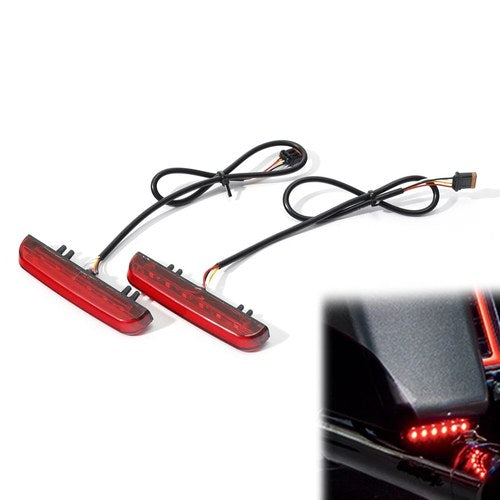 Saddlebag Saddle Bag LED Run Brake Turn Lamp Lights Fit For Harley Touring 14-24