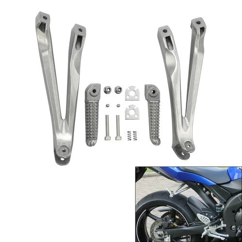 Rear Passenger Foot Pegs Bracket Fit For Yamaha YZFR1 Yzf R1 2004-2008 2005 2006
