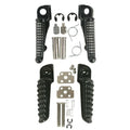Front Rear Footpeg Footrest Fit For Kawasaki Ninja ZX10R 04-10 Z1000 2007-2016