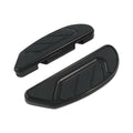 Black Rear Passenger Floorboard Fit For Harley Softail Deluxe Road King Fat Bob