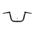 12" Rise 1 1/4" Handlebar Ape Hanger Bar Fit For Harley Dyna Fxdb Softail Fatboy