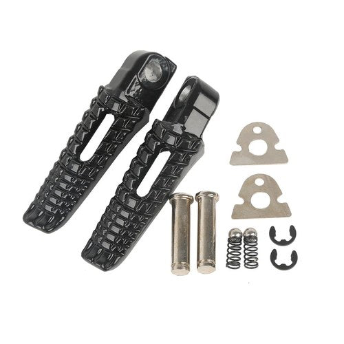 Black Rear Foot Pegs Footrest Fit For Suzuki Gsxr 600/750 06-25 Gsxr 1000 05-25