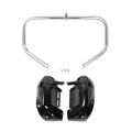 Lower Vented Leg Fairing Speaker Pod + Crash Bar Fit For Harley Road Glide 09-13